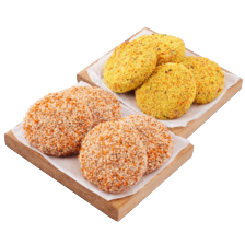 Katen-, krokant- of Poiesz burgers